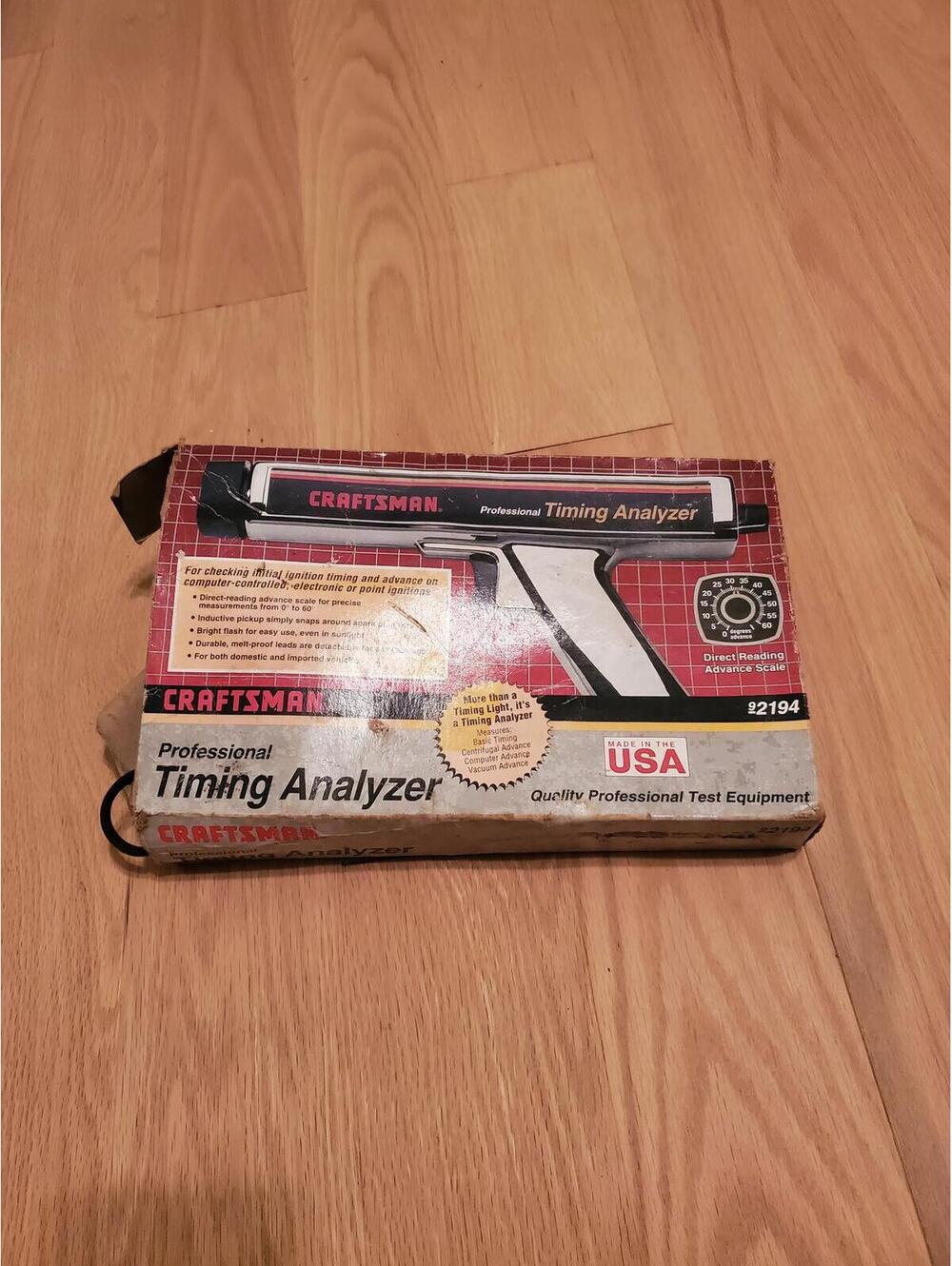 Craftsman Professional Timing Analyzer